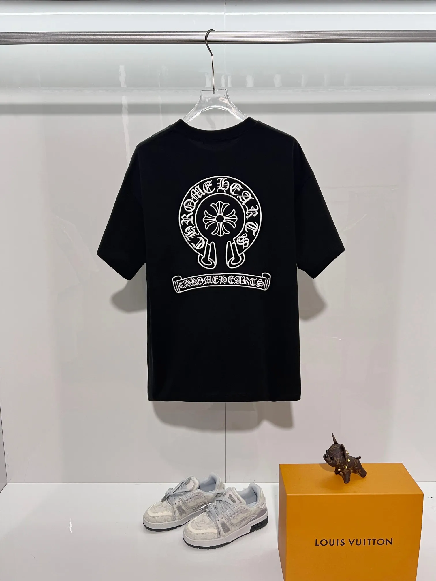 Chrome Hearts/ Quality T Classic LOGO Same Style 2026ss Quality Versatile Quality : Black.White Size：S M L XL